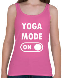 printfashion Yoga mode: ON - Női atléta - Rózsaszín (2462665)