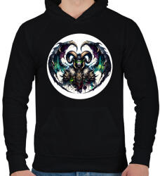 printfashion Illidan - World of Warcraft - WoW reload - Férfi kapucnis pulóver - Fekete (15391631)