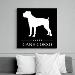 printfashion Cane Corso - Vászonkép - Fekete (6654381)