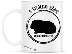 printfashion A bizalom köre - A tengerimalacom (fekete) - Bögre - Fehér (7091136)