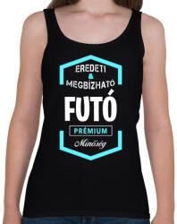 printfashion Futó prémium minőség - Női atléta - Fekete (1469924)