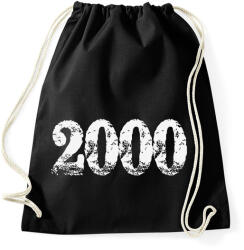printfashion 2000 - Sportzsák, Tornazsák - Fekete (6200915)