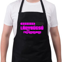 printfashion Lánybúcsú folyamatban - Kötény - Fekete (5307767)