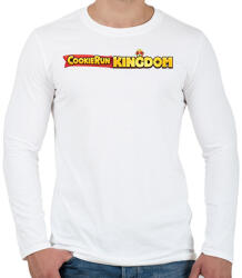 printfashion Cookie Run Kingdom - Logo - Férfi hosszú ujjú póló - Fehér (5696104)