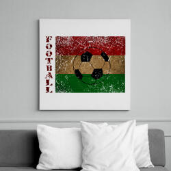printfashion hungarian football - Vászonkép - Fehér (6630070)