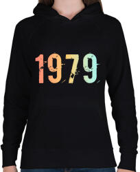 printfashion 1979 - Női kapucnis pulóver - Fekete (11825830)