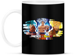 printfashion FortnitexDragonBall - Bögre - Fekete (8256305)