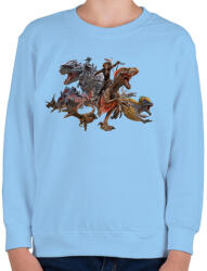 printfashion Ark - Gyerek pulóver - Világoskék (13891174)