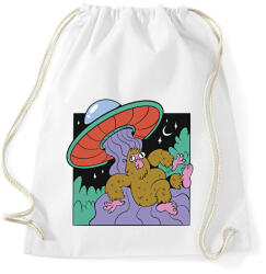 printfashion Yeti és az Ufo - Sportzsák, Tornazsák - Fehér (6139603)