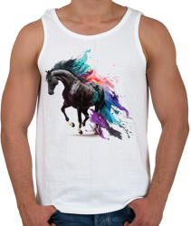 printfashion Lovas - Férfi atléta - Fehér (16582595)