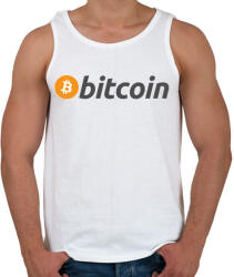 printfashion bitcoin logo - Férfi atléta - Fehér (4735951)