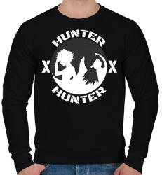 printfashion HunterXHunter - Férfi pulóver - Fekete (16330819)