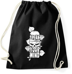 printfashion Az elméd - Sportzsák, Tornazsák - Fekete (1052968)