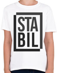 printfashion Stabil - Gyerek póló - Fehér (2341277)