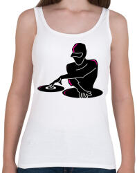 printfashion Dj - Női atléta - Fehér (4446020)