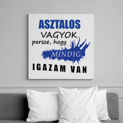 printfashion Asztalos vagyok - Vászonkép - Fehér (16283532)