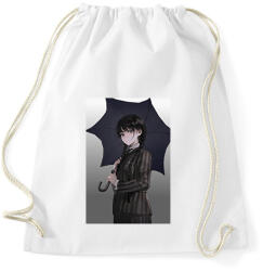 printfashion Wednesday anime - Sportzsák, Tornazsák - Fehér (13035386)