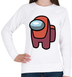 printfashion among us - Női pulóver - Fehér (2895588)