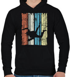 printfashion Battle Royale - Férfi kapucnis pulóver - Fekete (975477)