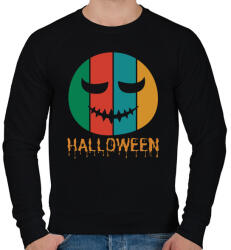 printfashion Halloween colors - Férfi pulóver - Fekete (5441109)