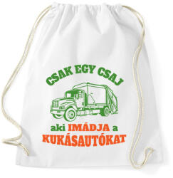 printfashion Csak egy csaj - Sportzsák, Tornazsák - Fehér (16170695)