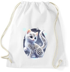 printfashion Cica alebrije stílusban - Sportzsák, Tornazsák - Fehér (15130224)