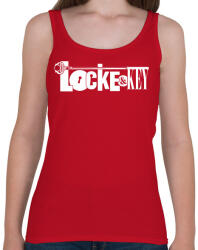 printfashion Locke and Key - Női atléta - Cseresznyepiros (2490361)