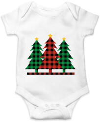 printfashion Karácsonyfák - Baba Body - Fehér (5630400)