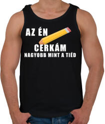 printfashion Az én cerkám - Férfi atléta - Fekete (2417354)