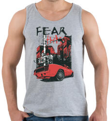 printfashion Cars city - Férfi atléta - Sport szürke (4631295)