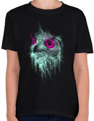 printfashion Józan ész - Gyerek póló - Fekete (41862)