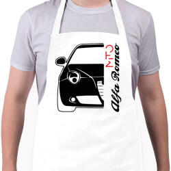 printfashion Alfa Romeo Mito - fekete - Kötény - Fehér (13782985)
