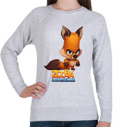 printfashion Zooba - Nix - Női pulóver - Sport szürke (1952003)