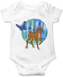 printfashion Őzike - Baba Body - Fehér (13063047)