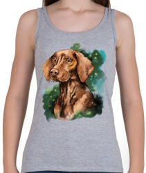 printfashion vizsla watercolor - Női atléta - Sport szürke (5650840)