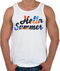 printfashion Hello Summer / Hello Nyár - Férfi atléta - Fehér (5068882)