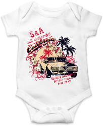 printfashion Kókuszfák autó - Baba Body - Fehér (4632313)