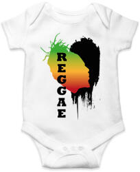 printfashion Rasztás raggea - Baba Body - Fehér (7663051)