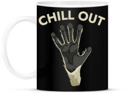 printfashion CHILL OUT - Bögre - Fekete (12025630)