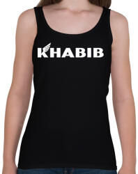 printfashion Khabib Nurmagomedov logo - Női atléta - Fekete (3561450)