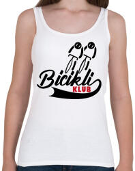 printfashion Bicikli Klub - Női atléta - Fehér (16400448)
