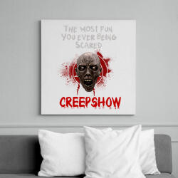printfashion creepshow - Vászonkép - Fehér (6630057)