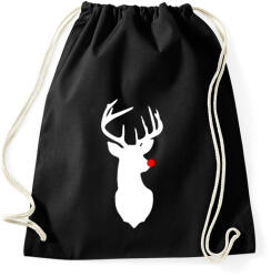 printfashion Minimal Rudolf - Sportzsák, Tornazsák - Fekete (1099082)