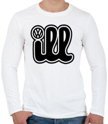 printfashion VW ill - Férfi hosszú ujjú póló - Fehér (1687917)