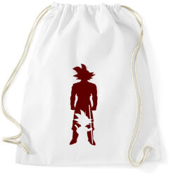 printfashion Goku - Sportzsák, Tornazsák - Fehér (518267)