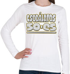 printfashion 50 éves - Női hosszú ujjú póló - Fehér (11661148)