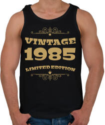 printfashion 1985 - Férfi atléta - Fekete (4094414)