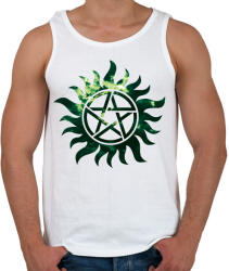 printfashion Supernatural (Odaát) - Férfi atléta - Fehér (16303318)