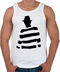 printfashion Freddy_Krueger_ - Férfi atléta - Fehér (10432563)