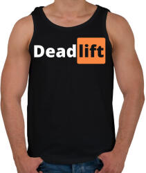 printfashion Deadlift - Férfi atléta - Fekete (7554988)